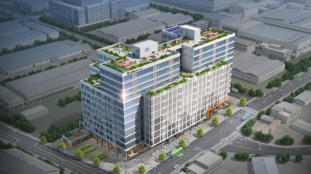 가온비즈타워 전경